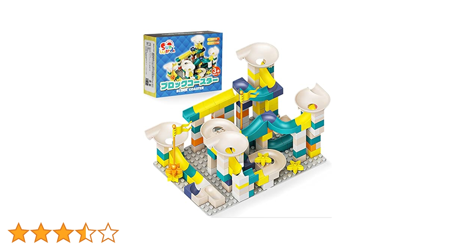 Amazon.co.jp: Sunwards ブロックコースター デュプロブロック